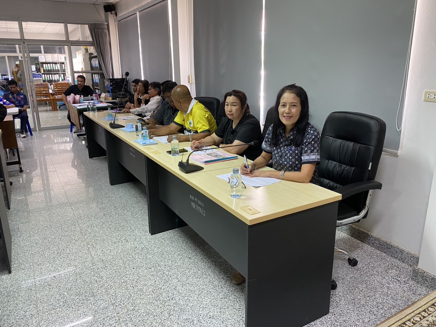 พช.มะขาม ร่วมประชาคมเพื่อพิจารณาร่างแผนพัฒนาท้องถิ่น (พ.ศ.2566 - 2570) เพิ่มเติมครั้งที่ 1/2569